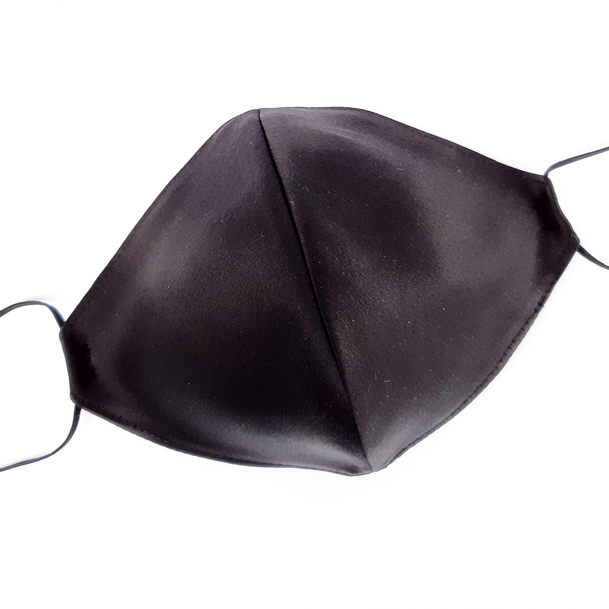 men black silk face mask