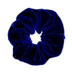 velvet silk scrunchie large size made in Canada by Lynne Kiel