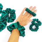 scrunchies pure silk hair accessories bridesmaid gift mothers day gift