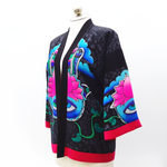 Load image into Gallery viewer, painted silk kimono pink
