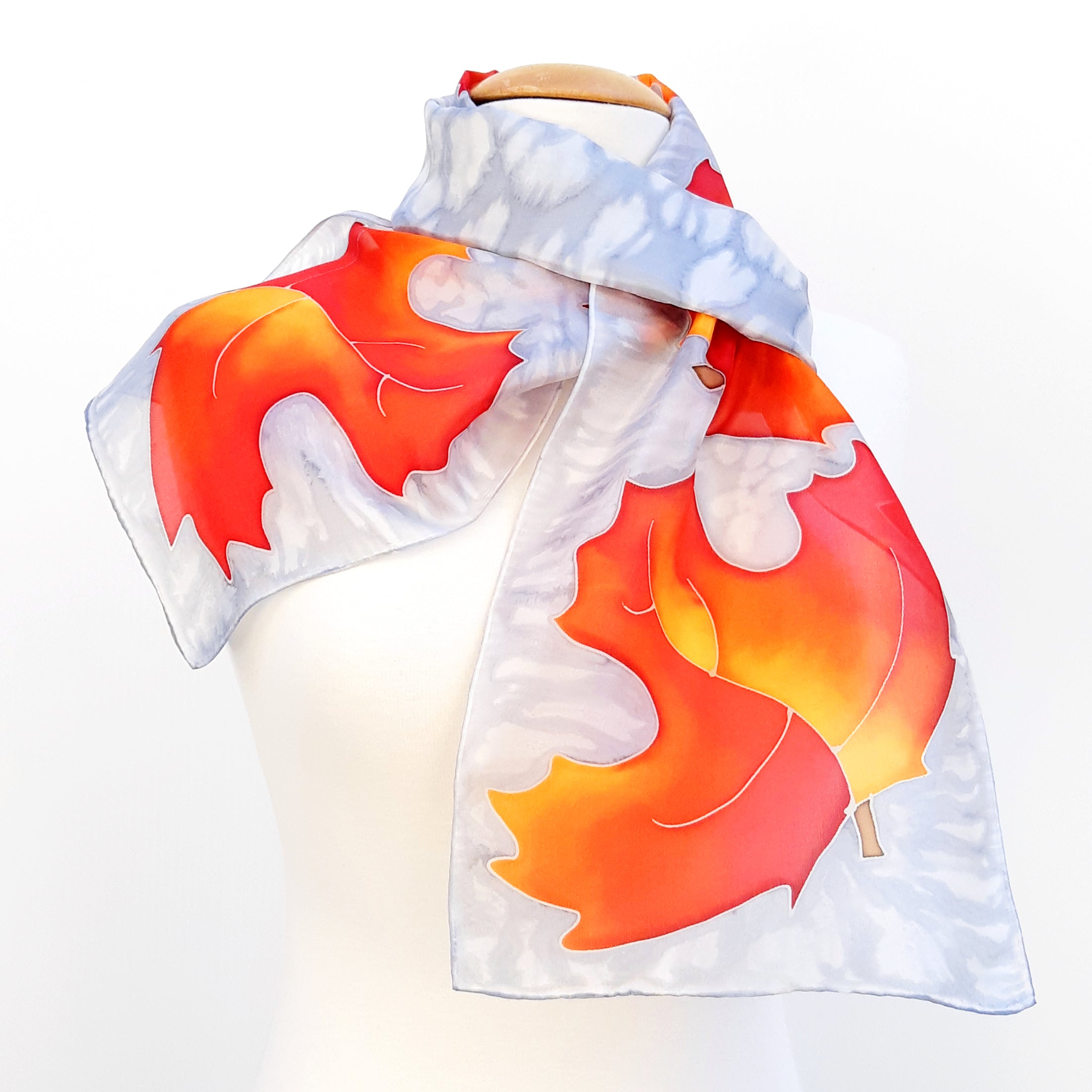design silk scarf