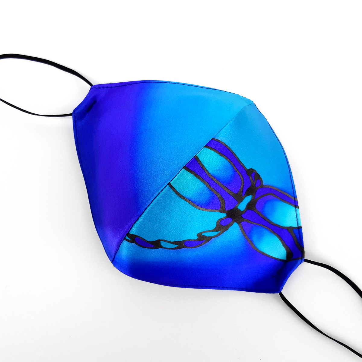 blue dragonfly facemask