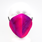 silk facemask made by Lynne Kiel