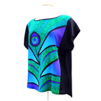 silk top green