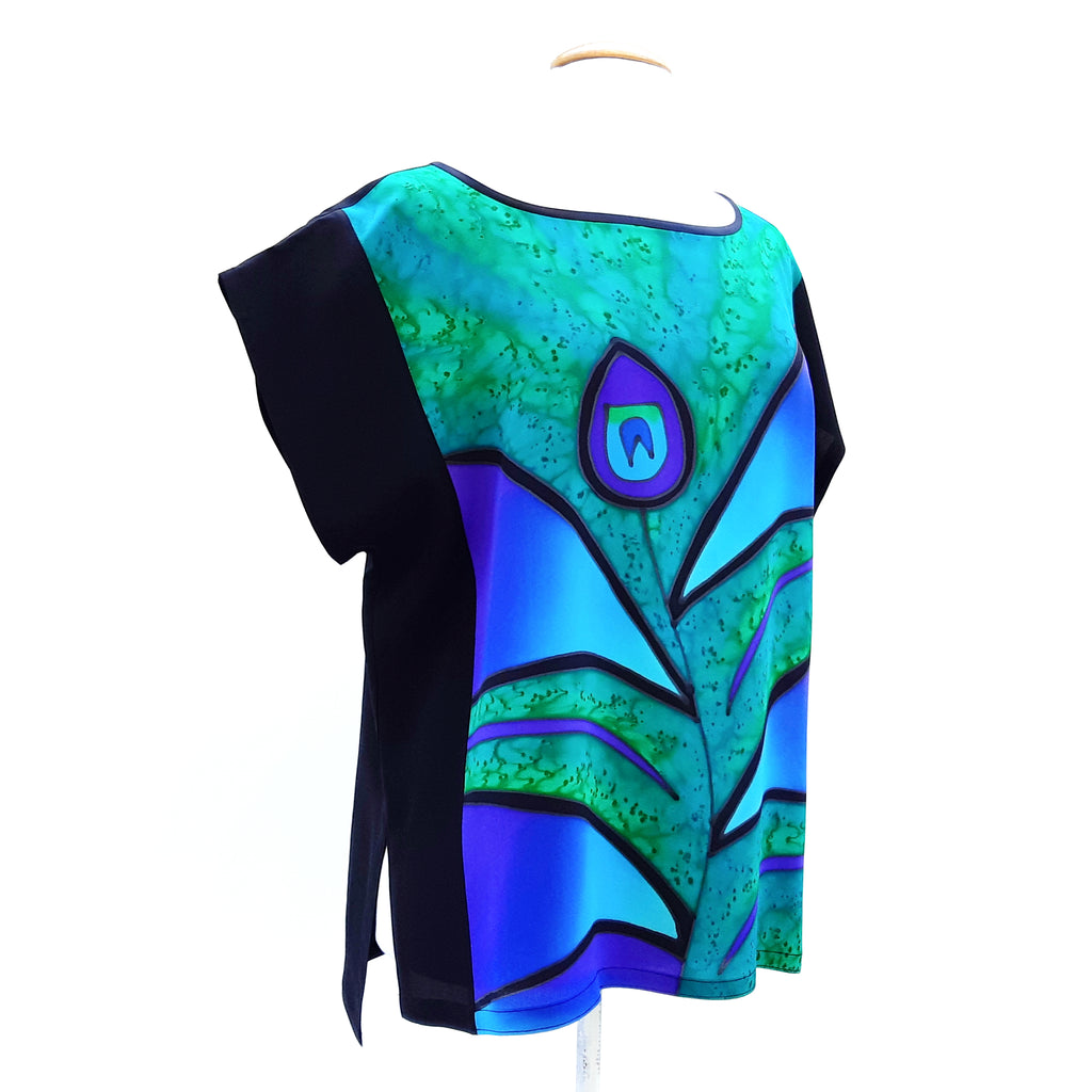 green silk t-top