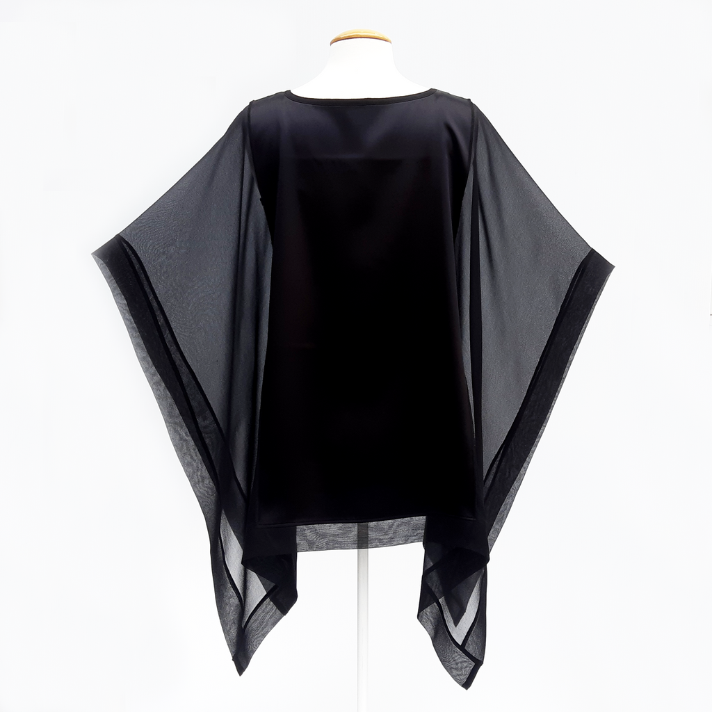 silk clothing design painted silk handmade by Lynne Kiel