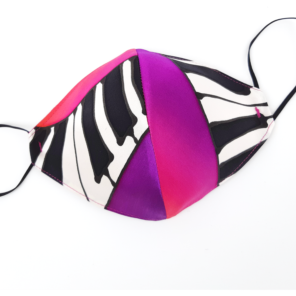 fitted silk mask