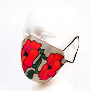 silk facemask hypoallergenic washable
