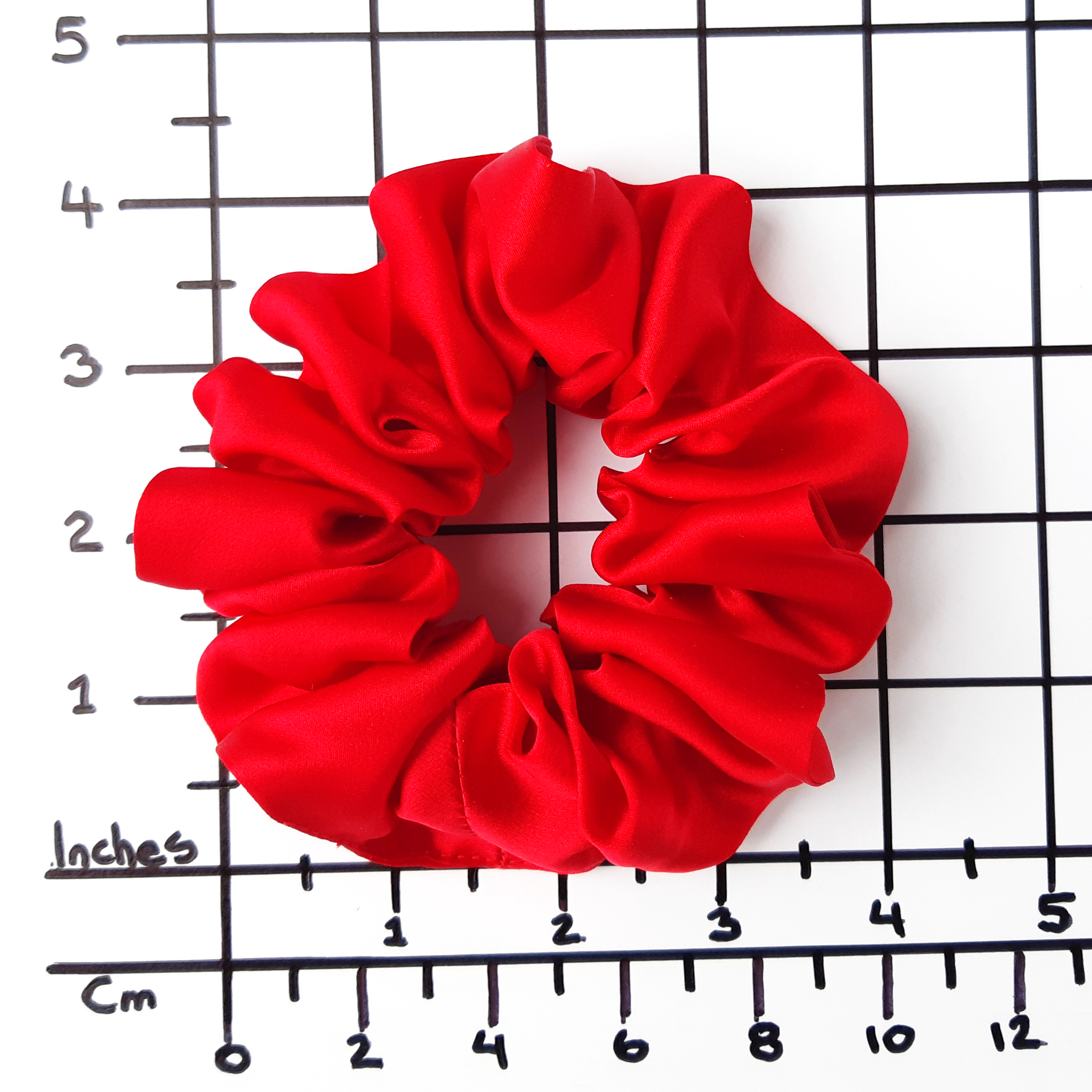large small medium scrunchie sizes hand made in Canada