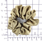 Load image into Gallery viewer, beige hair scrunchie large size made by Lynne Kiel
