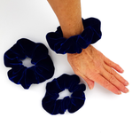 Load image into Gallery viewer, velvet silk scrunchie for yoga
