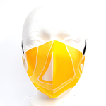 Load image into Gallery viewer, satin facemask yellow
