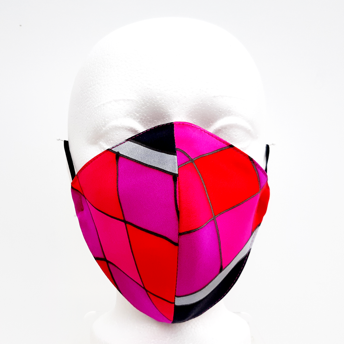 3 layer silk face mask